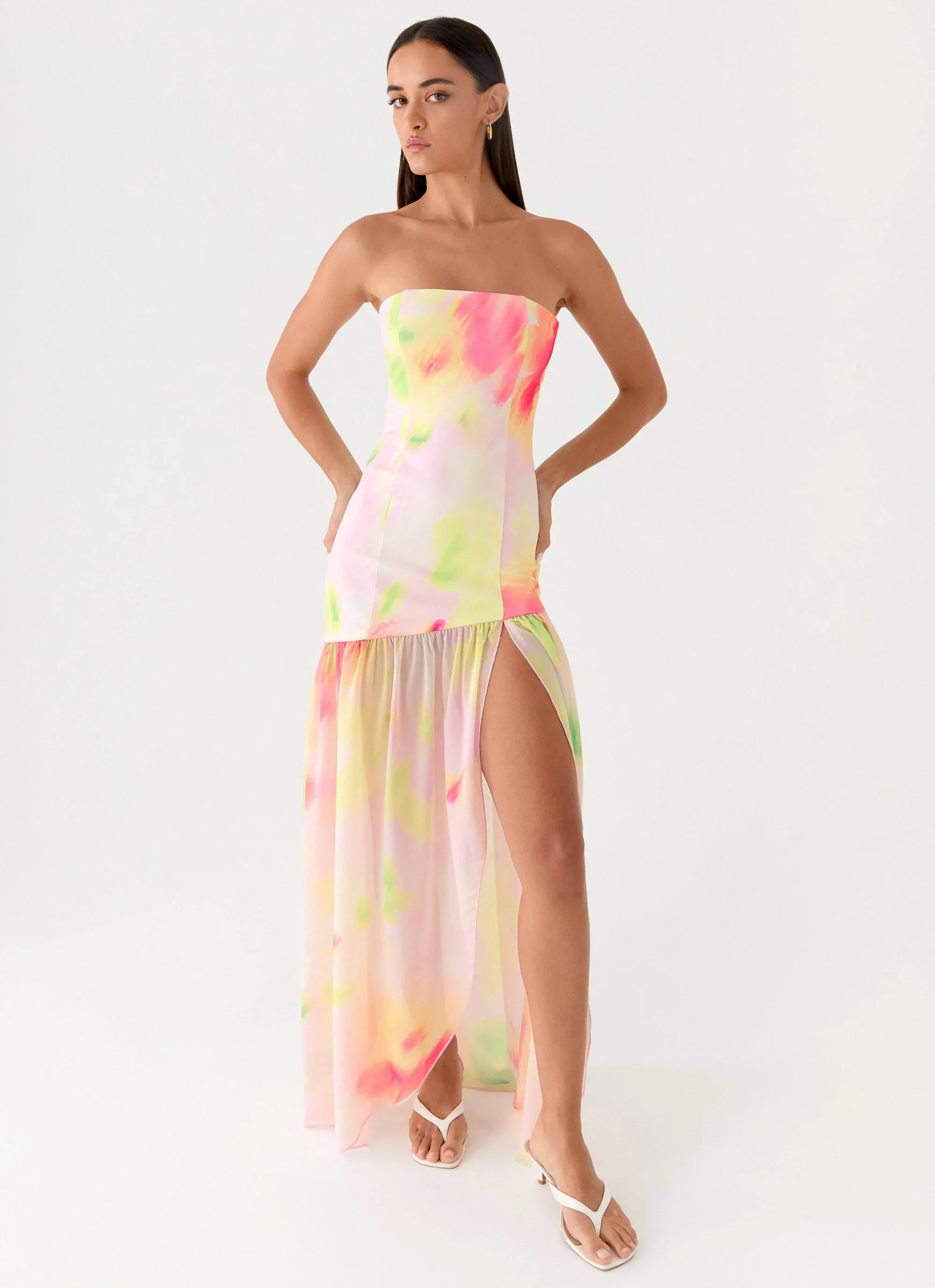 Shape Of Love Maxi Dress Floral Romance