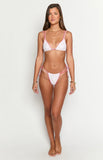 90 Swim Sumba Red Floral Bikini Top