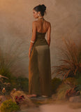Mavie Maxi Skirt Khaki