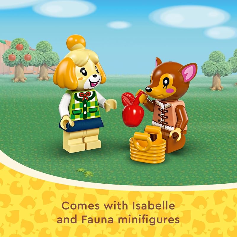LEGO Animal Crossing Isabelles House Visit Buildable Creative Toy Set for Kids Includes Fauna and More Animal Crossing Toy Figures Video Game Birthday Gift for Girls and Boys Ages 6 and Up 77049