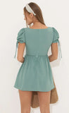 Corset Dress in Green