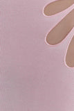 Brock Knit Halter Maxi Dress Baby Pink