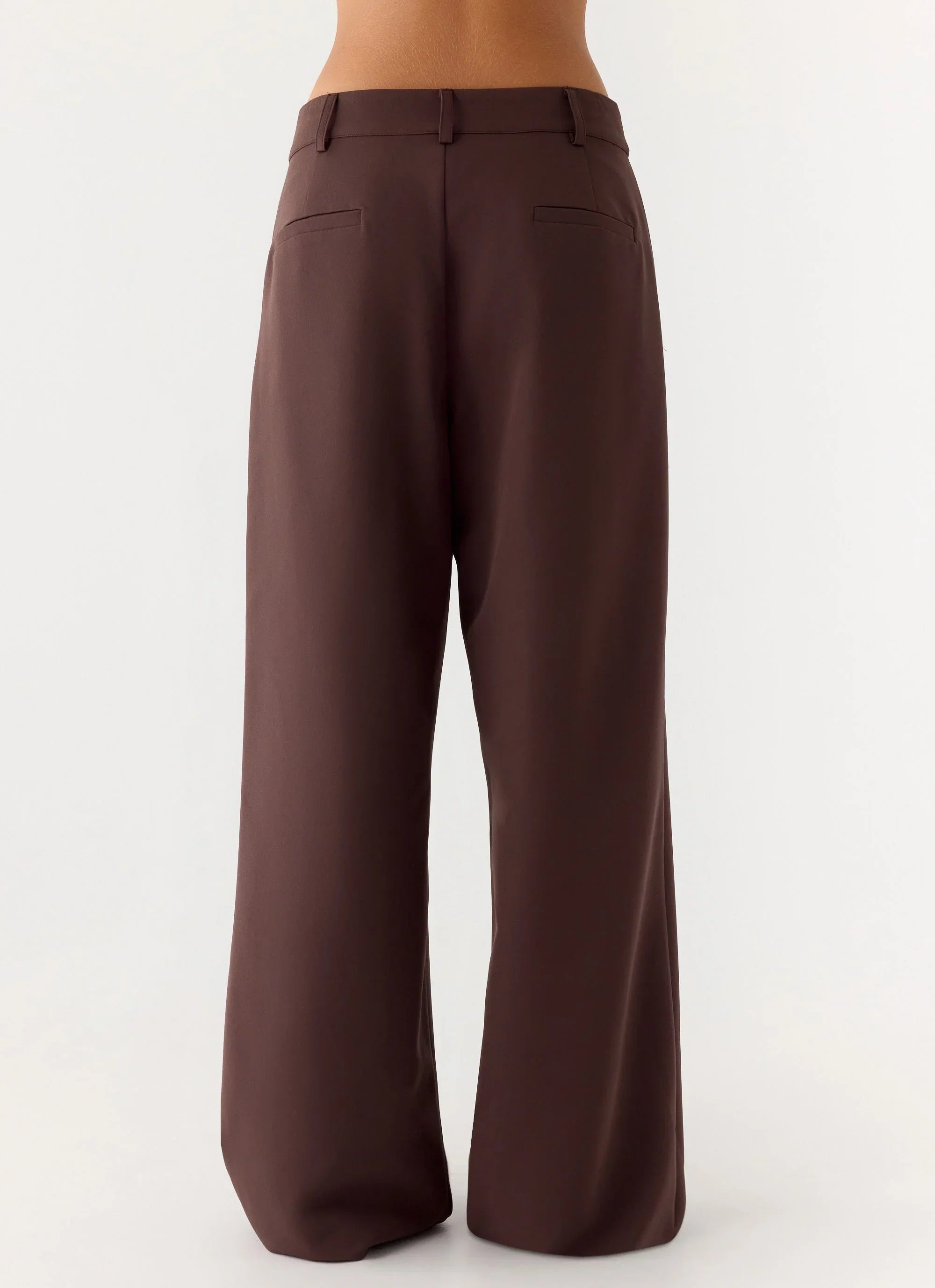 Sora Low Rise Pant Dark Chocolate