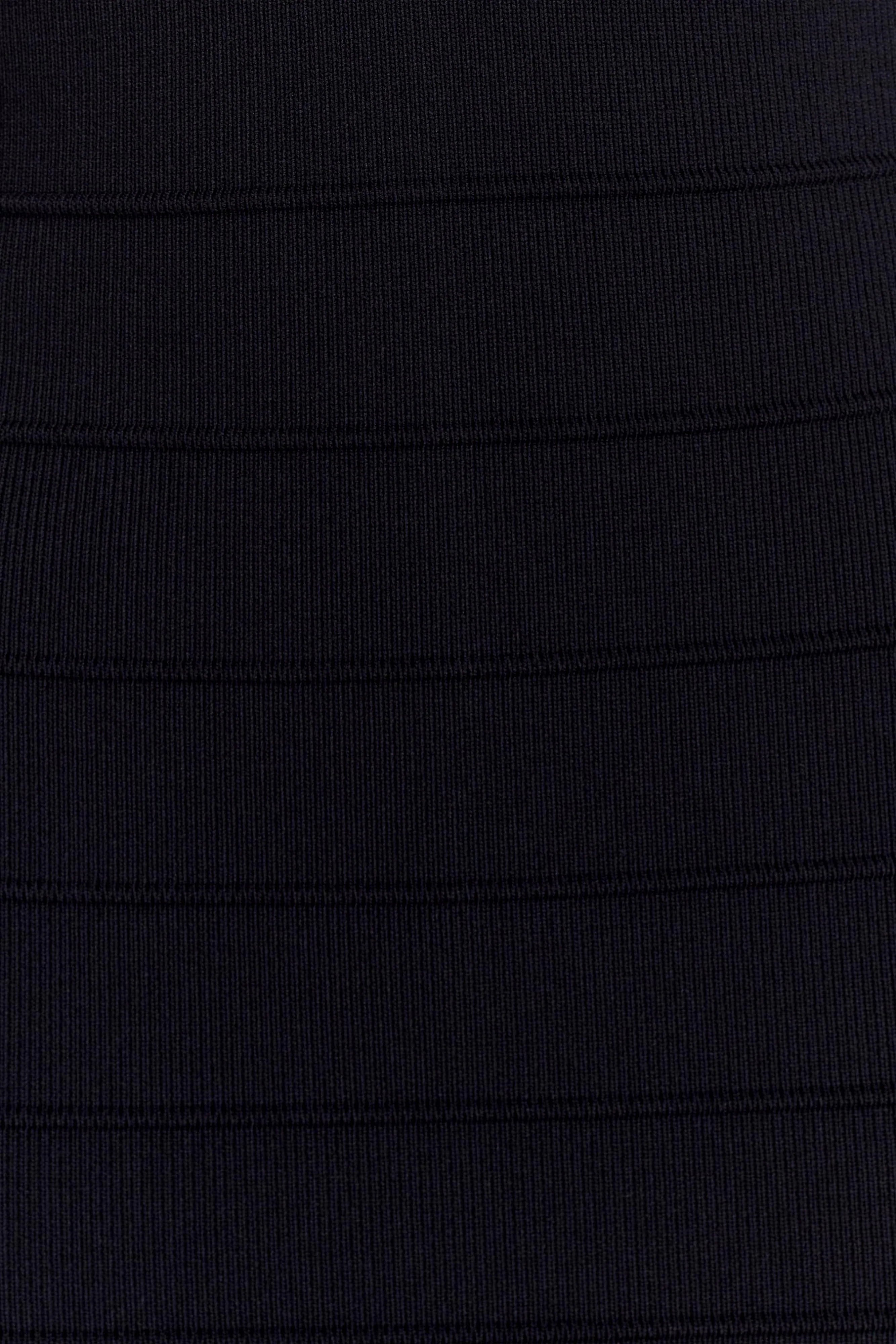 Jaylen Bandage Knit Maxi Dress Black