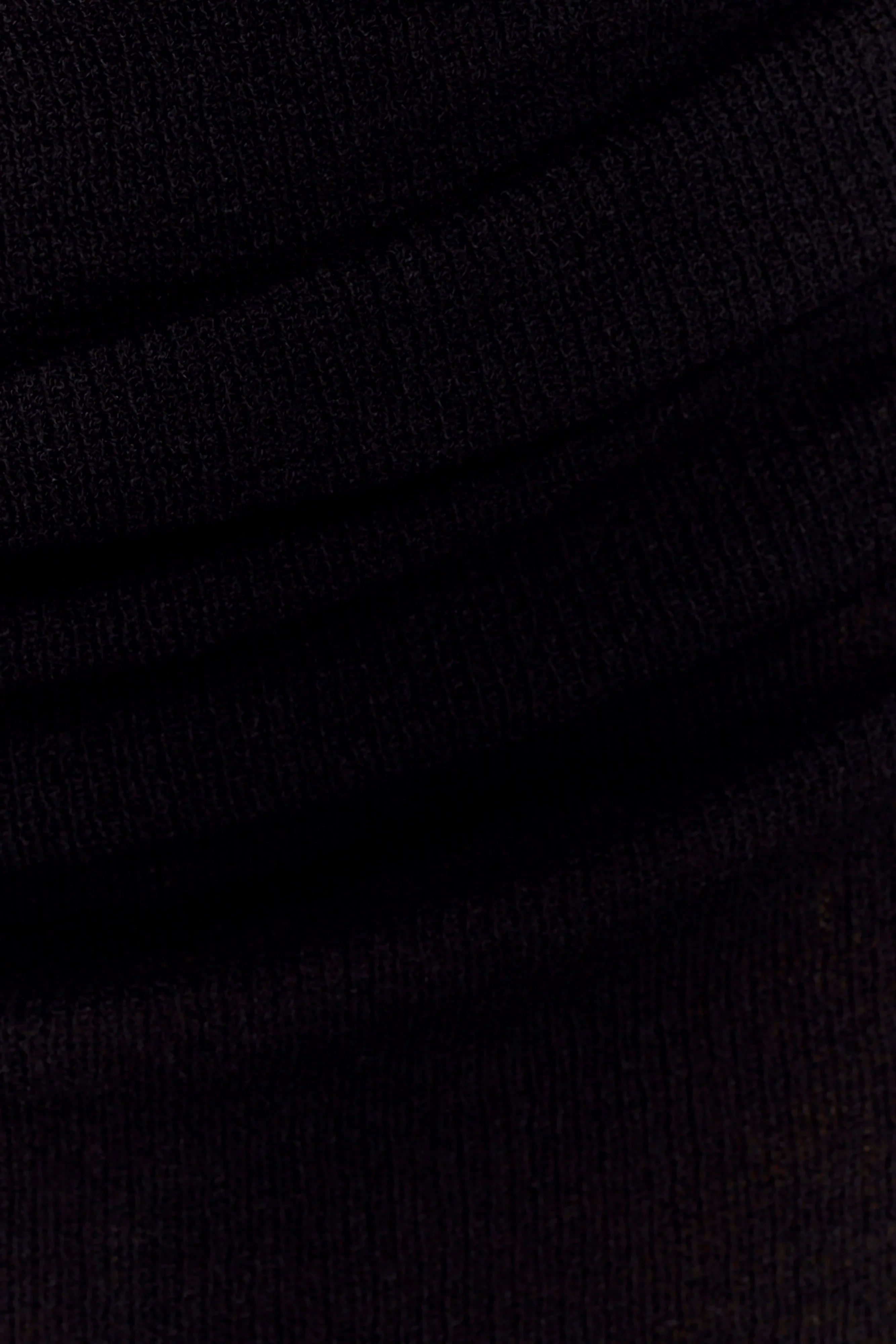 Jasiel Strapless Knit Maxi Dress Black