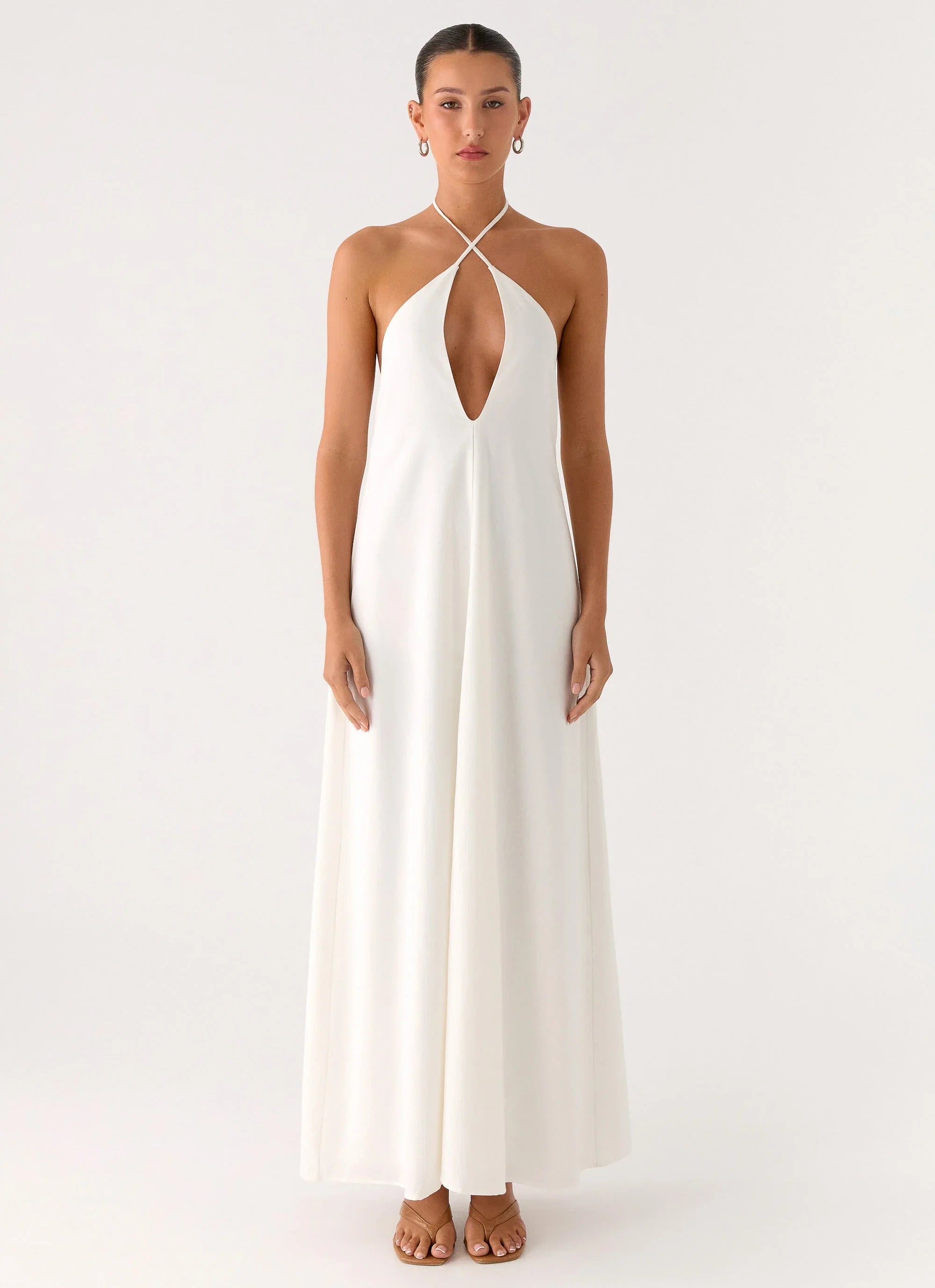 Helden Maxi Dress White