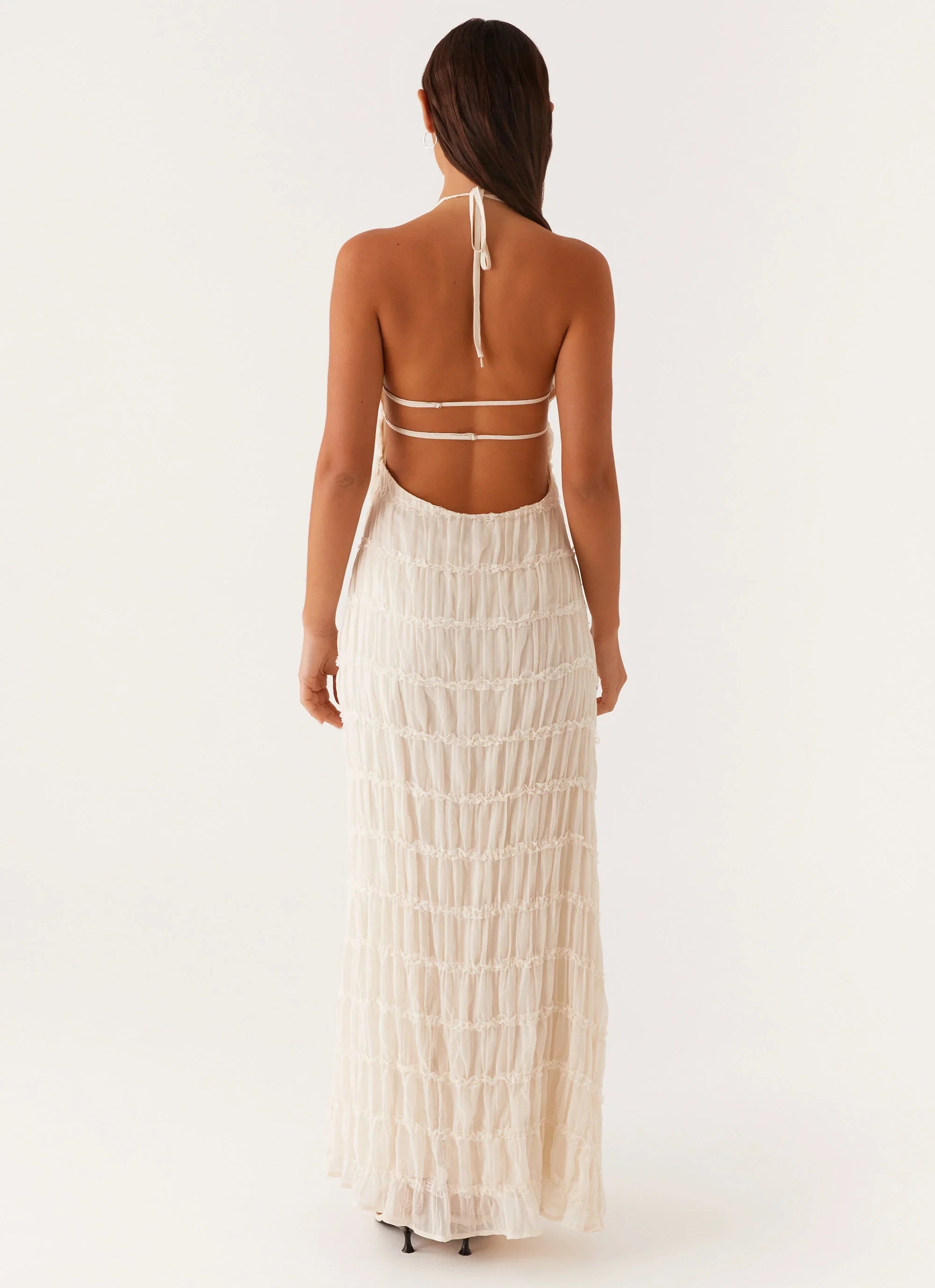 Aullie Maxi Dress Ivory
