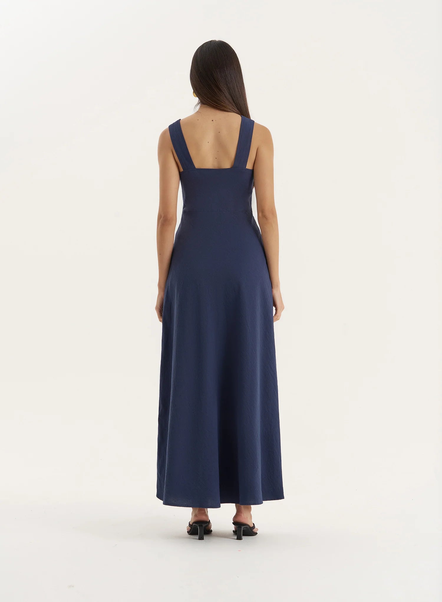 Navy Cut Out Maxi Dress Briany