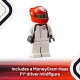 LEGO Speed Champions MoneyGram Haas F1 Team VF 24 Race Car Toy Building Set for Kids Boys Girls Ages 10 Toy Car for F1 Fans Gift Idea for Birthday 77250