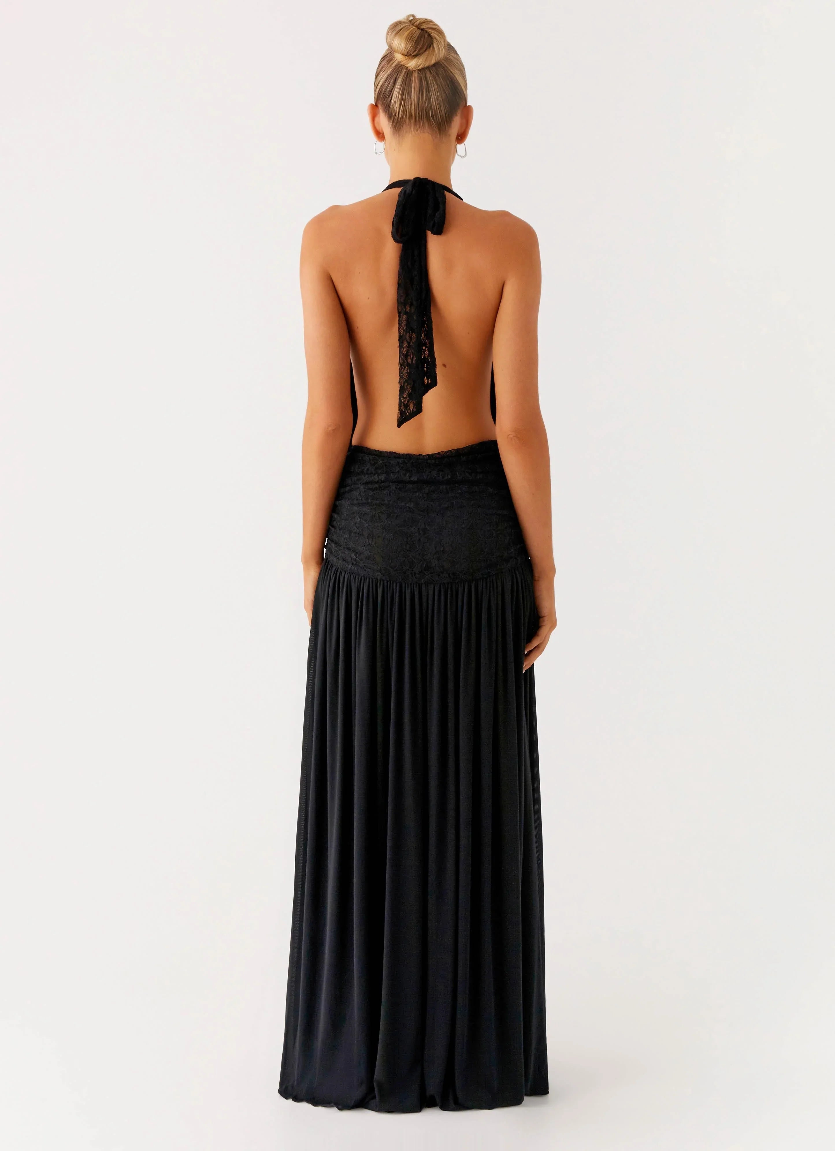 Full Attention Maxi Dress Black