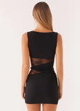Echo Mini Dress Black