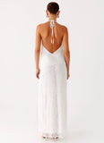 Reinhart Halter Maxi Dress White