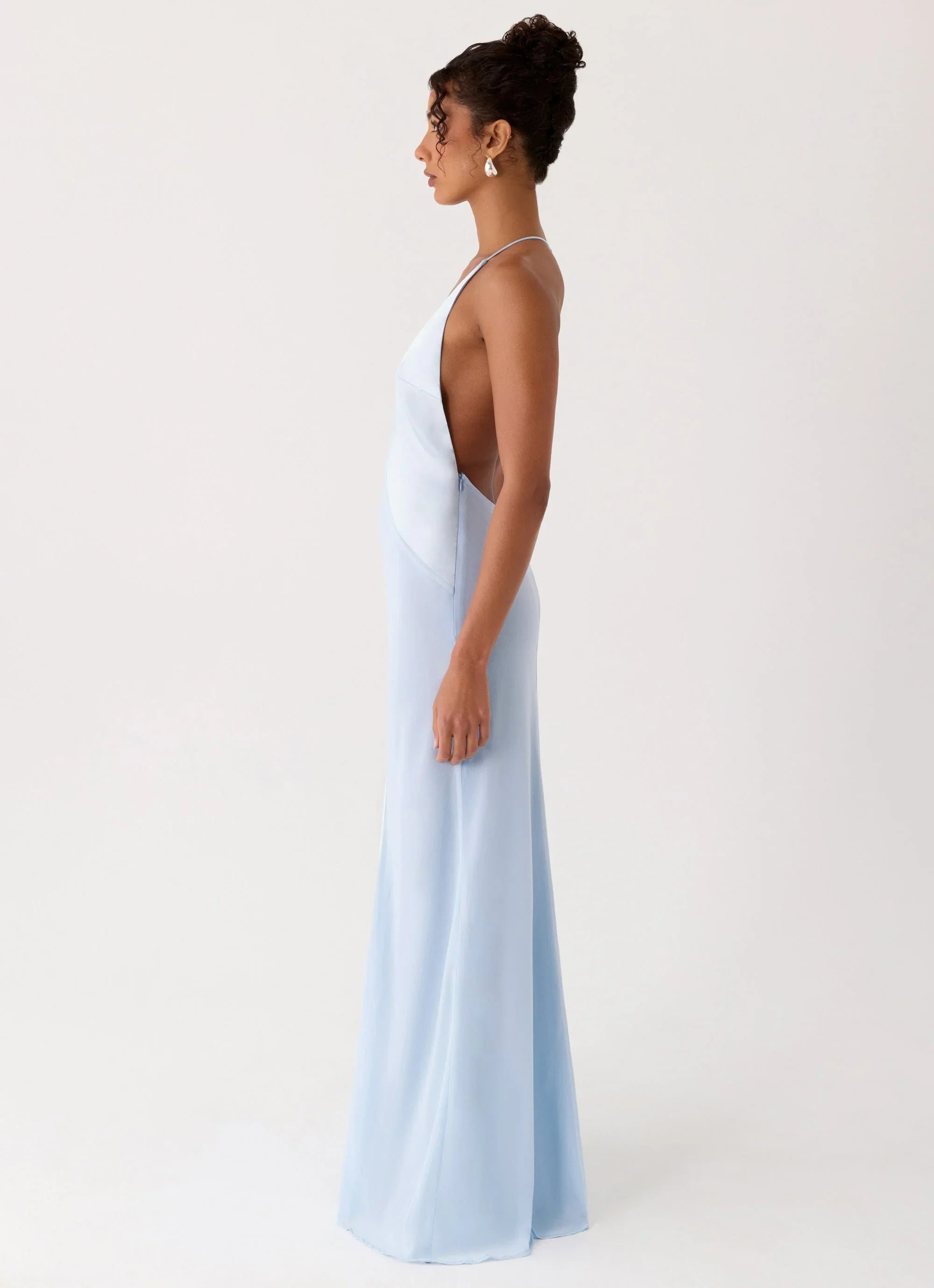 Ellopez Maxi Dress Blue