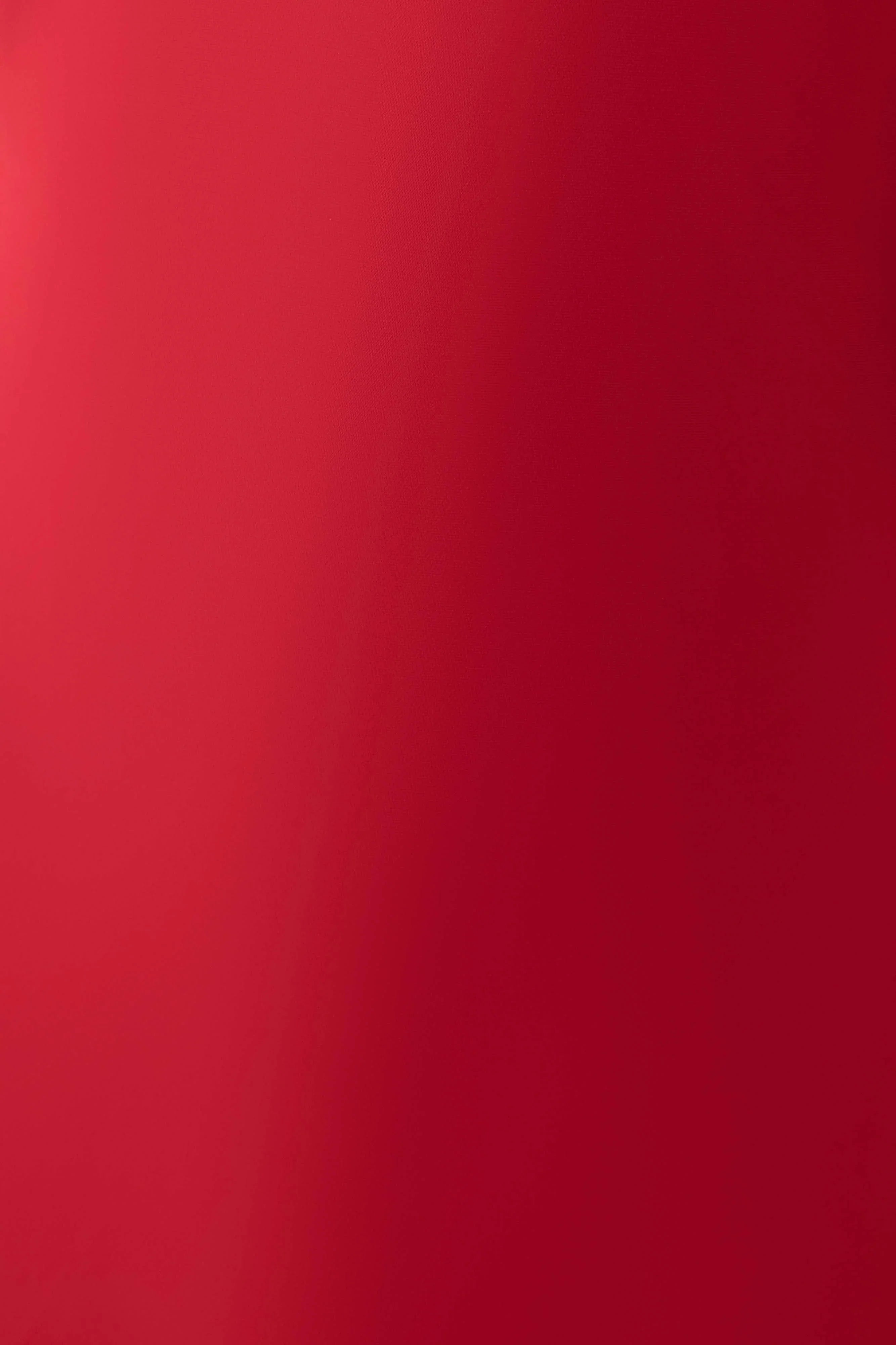 Esme Plunge Satin Maxi Dress Red