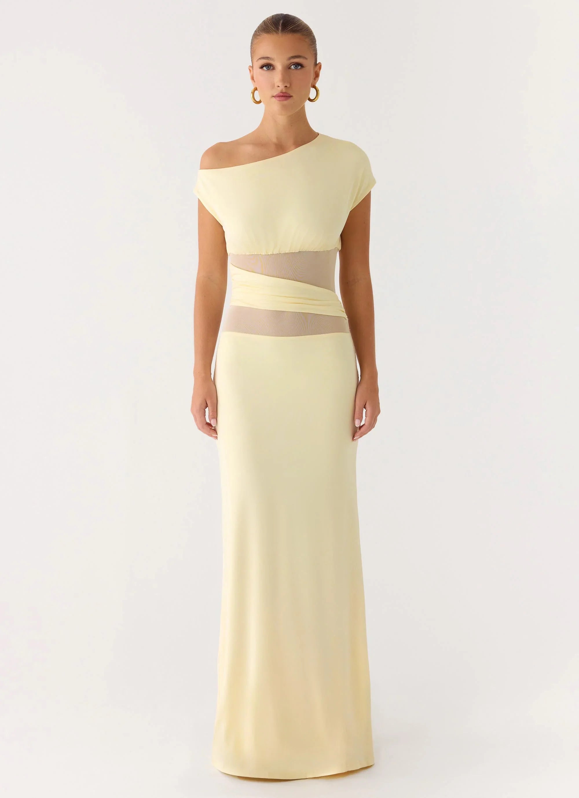 Like Honey Maxi Dress Butter Yellow