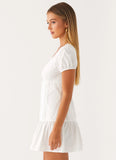 Simply Yours Mini Dress White