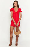 Franky Red Mini Dress