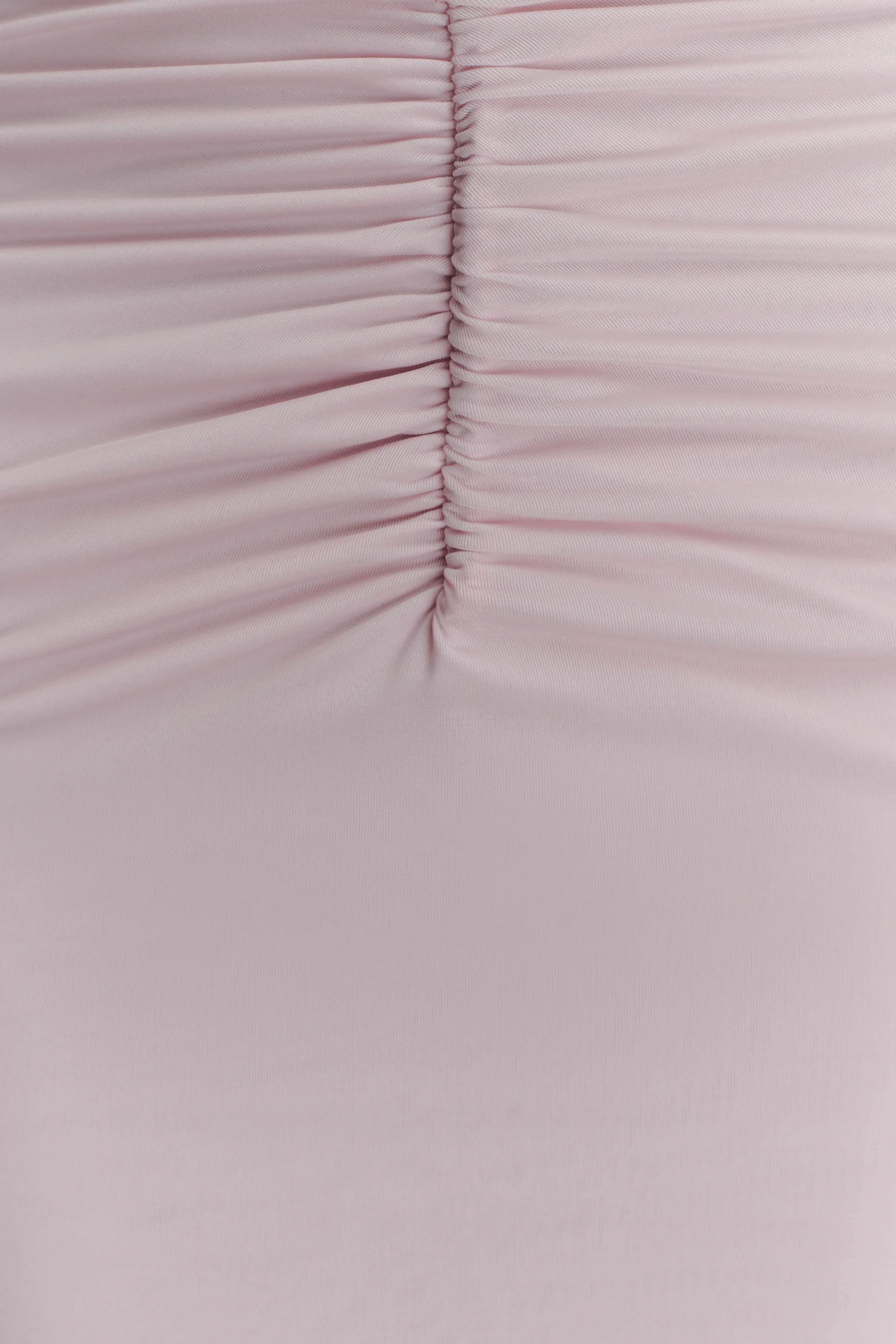 Rafaella Slinky And Mesh Maxi Dress Pale Pink