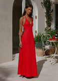 Zana Maxi Dress Red