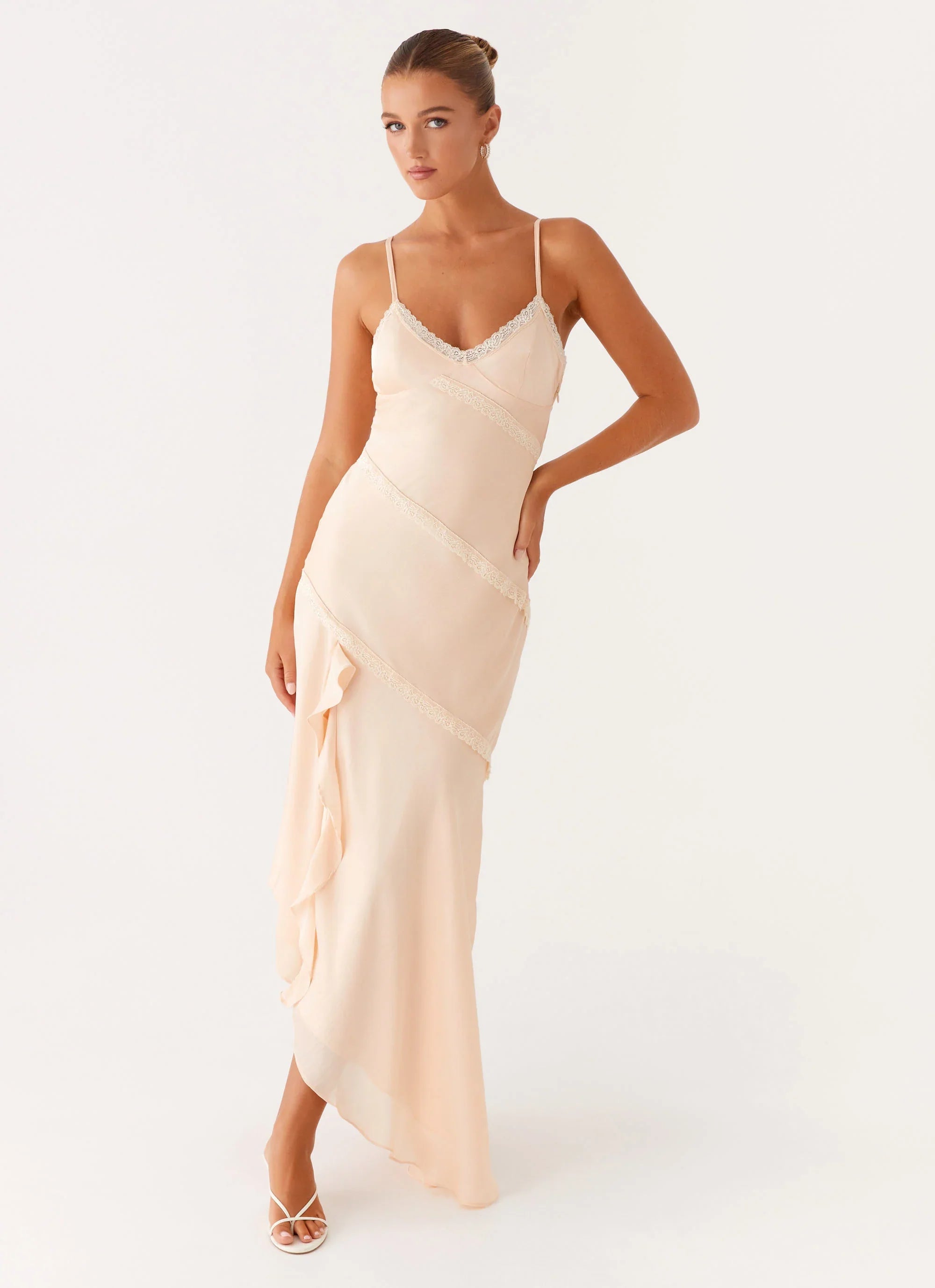 Solana Maxi Dress Peach