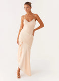 Solana Maxi Dress Peach