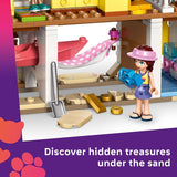LEGO Friends Beach House with Seals Building Toy for Girls Boys Pretend Play Set for Kids Ages 7 W 3 Minidolls 2 Toy Animals Accessories Gift Idea for Birthdays 42699