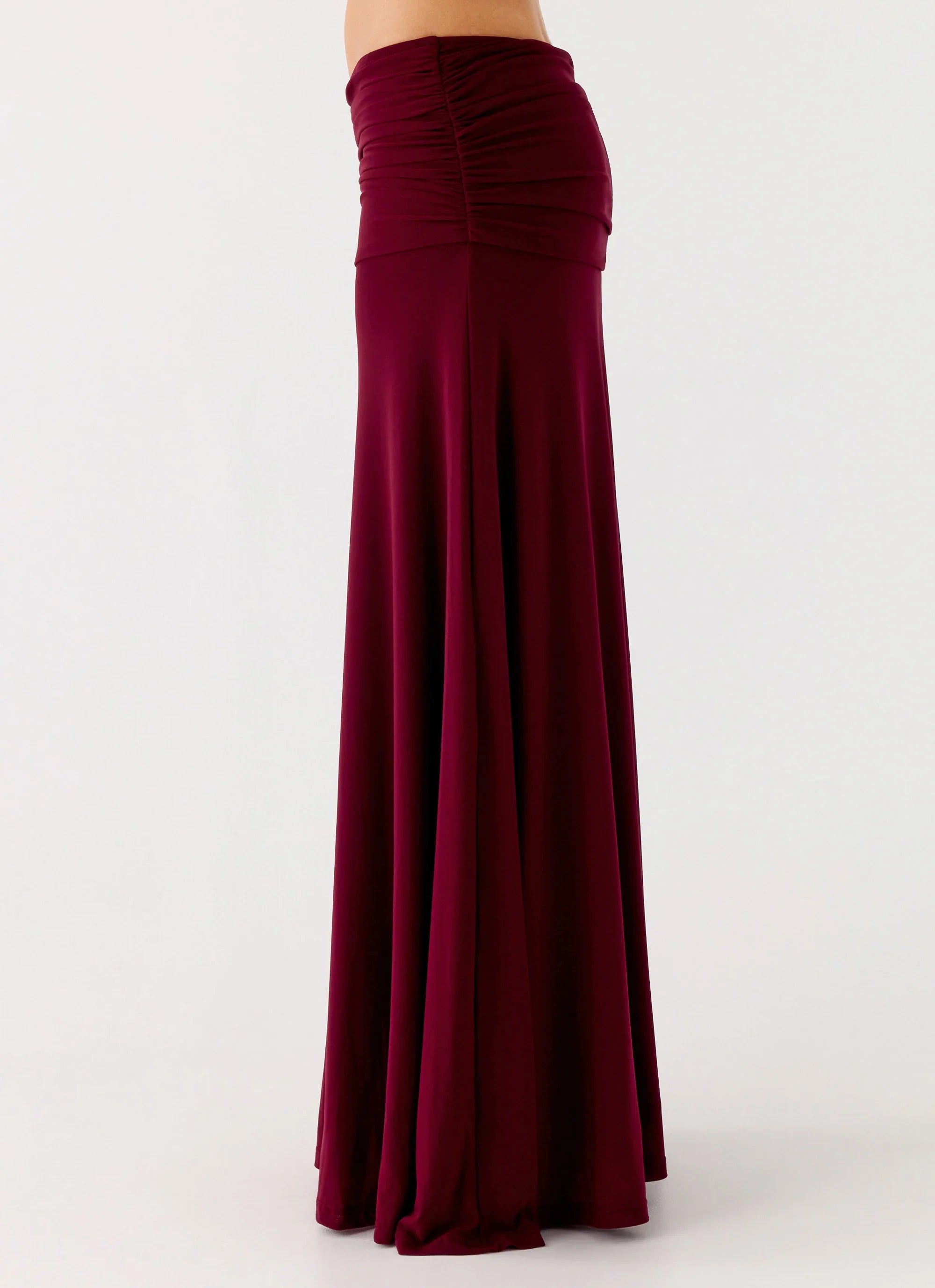 Thorness Maxi Skirt Plum
