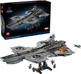 LEGO Marvel SHIELD Helicarrier Collectible Building Set for Adults Ages 18 Marvel Bedroom or Home Office Decor Includes 6 Minifigures Gift for Men Women 76354