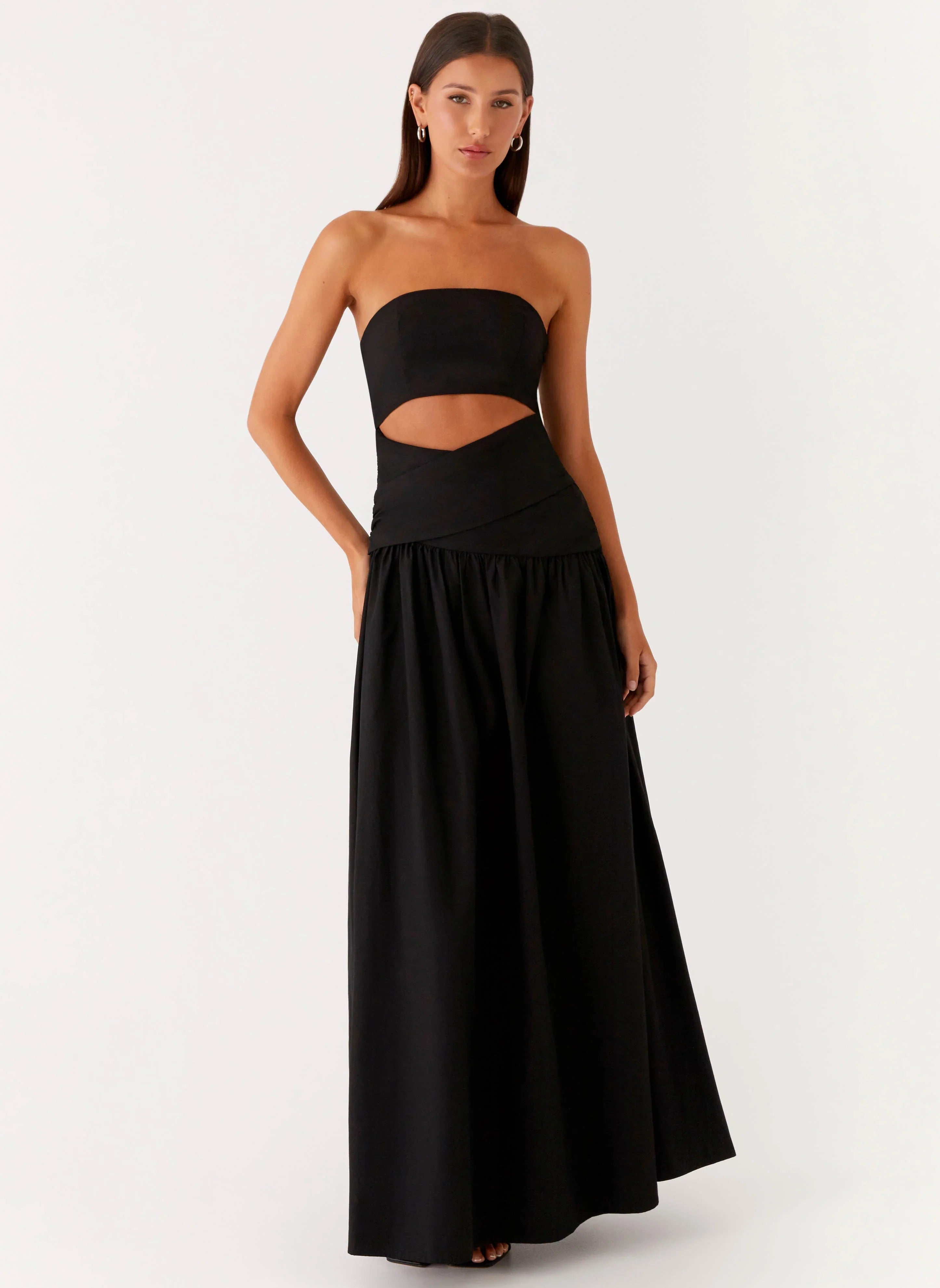 Lumen Maxi Dress Black