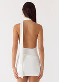 On My Way Mini Dress White