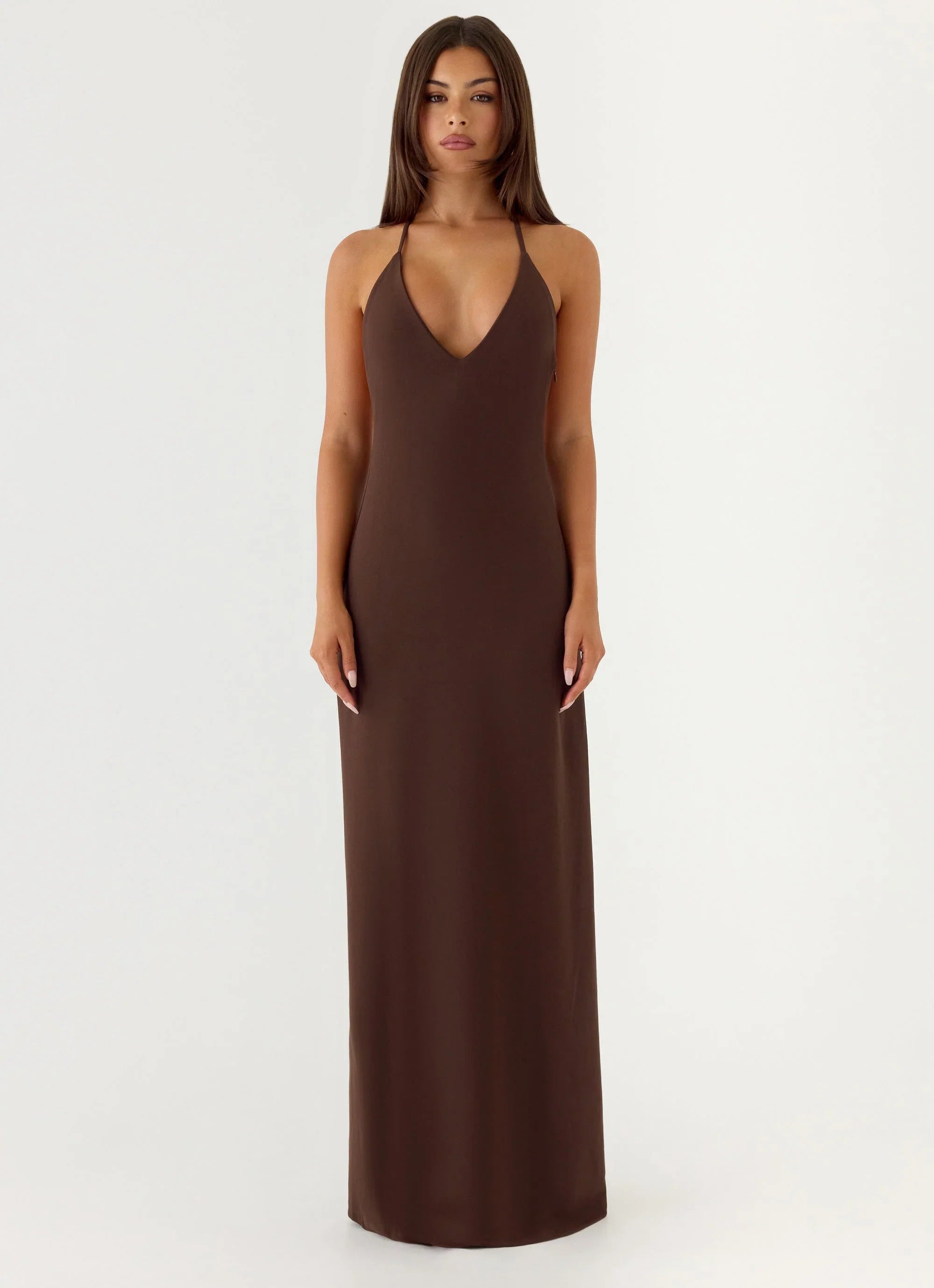 Endless Sunday Maxi Dress Chocolate