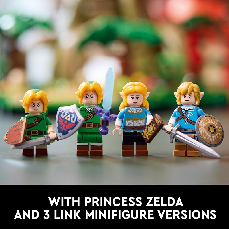 LEGO The Legend of Zelda Great Deku Tree 2in1 Model Building Set for Adults Ages 18 Collectible Zelda Kit for Home Decor Office or Bedroom Gift Idea for Fans of Video Game 77092