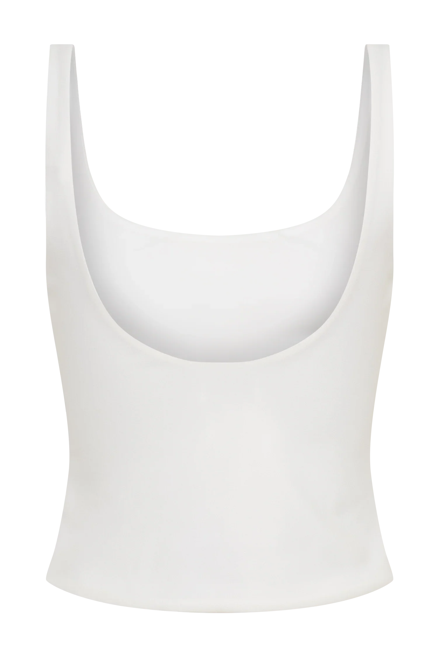 Blanca Stretch Crepe Cami Top White