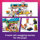 LEGO Friends Dog Treats Bakery Building Toy for Girls Boys Pretend Play Set for Kids Ages 6 W Aliya Sage Minidolls 2 Toy Dog Figures Accessories Gift Idea for Birthdays 42677