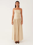 Carmel Maxi Dress Ivory