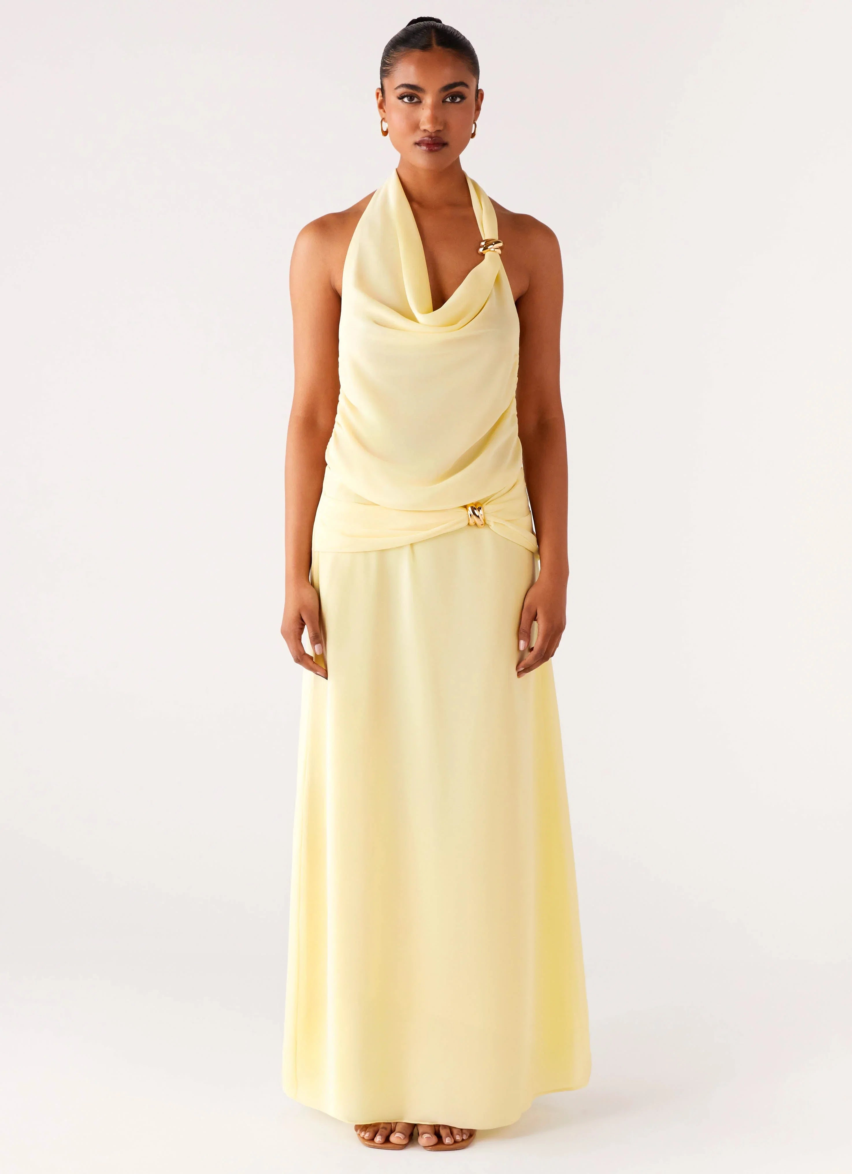 Anuhea Maxi Skirt Yellow