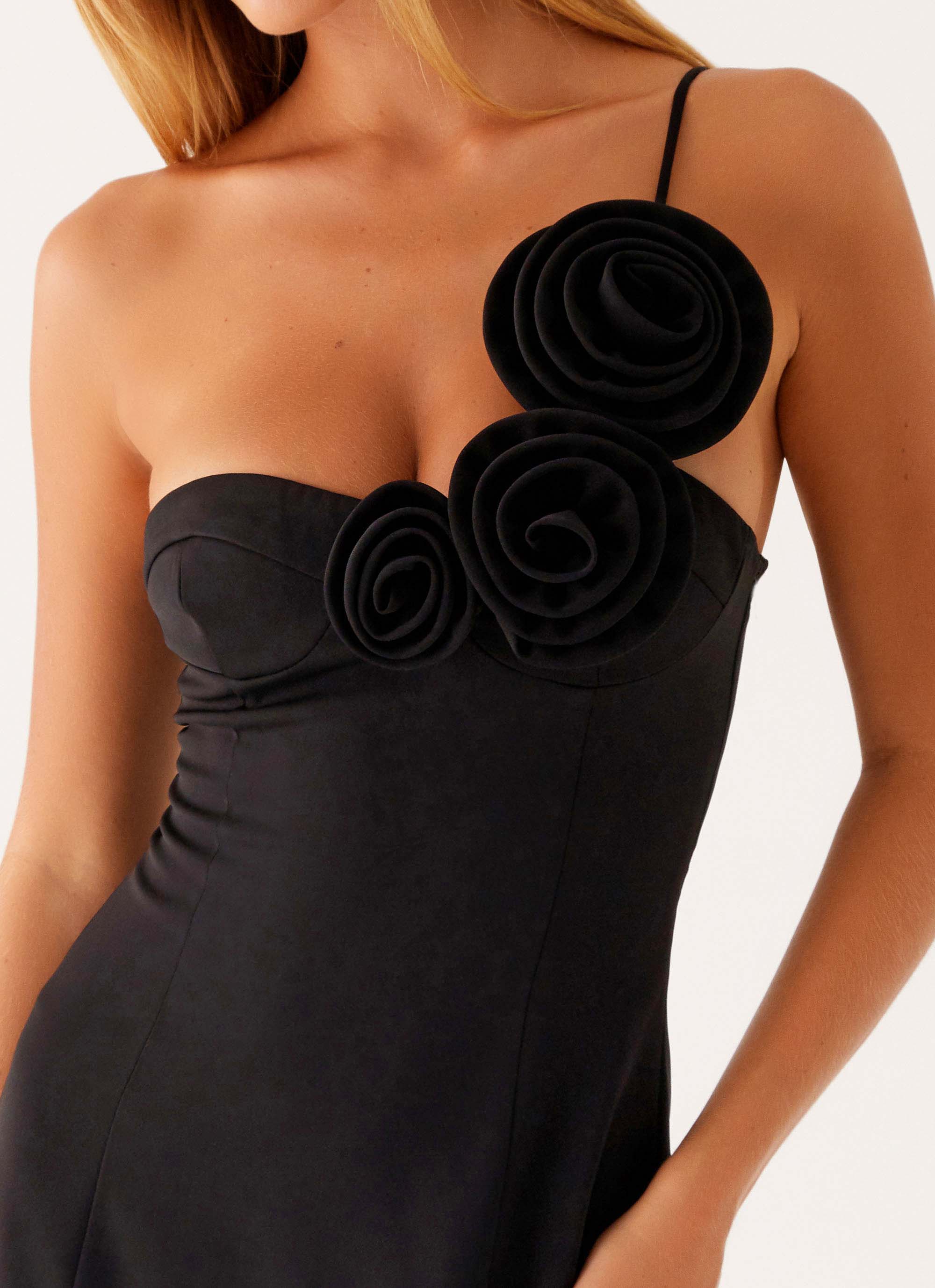 Sweetpea Mini Dress Black