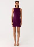 Sunkissed Siren Mini Dress Plum