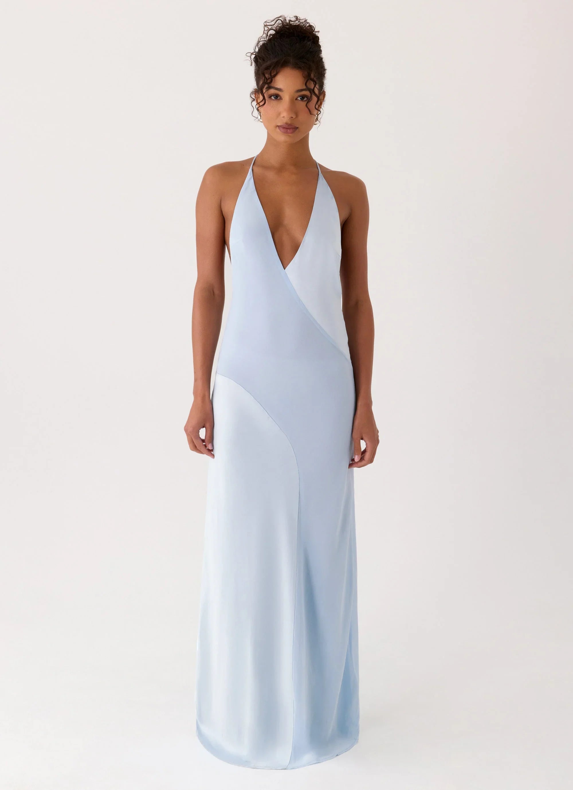 Ellopez Maxi Dress Blue