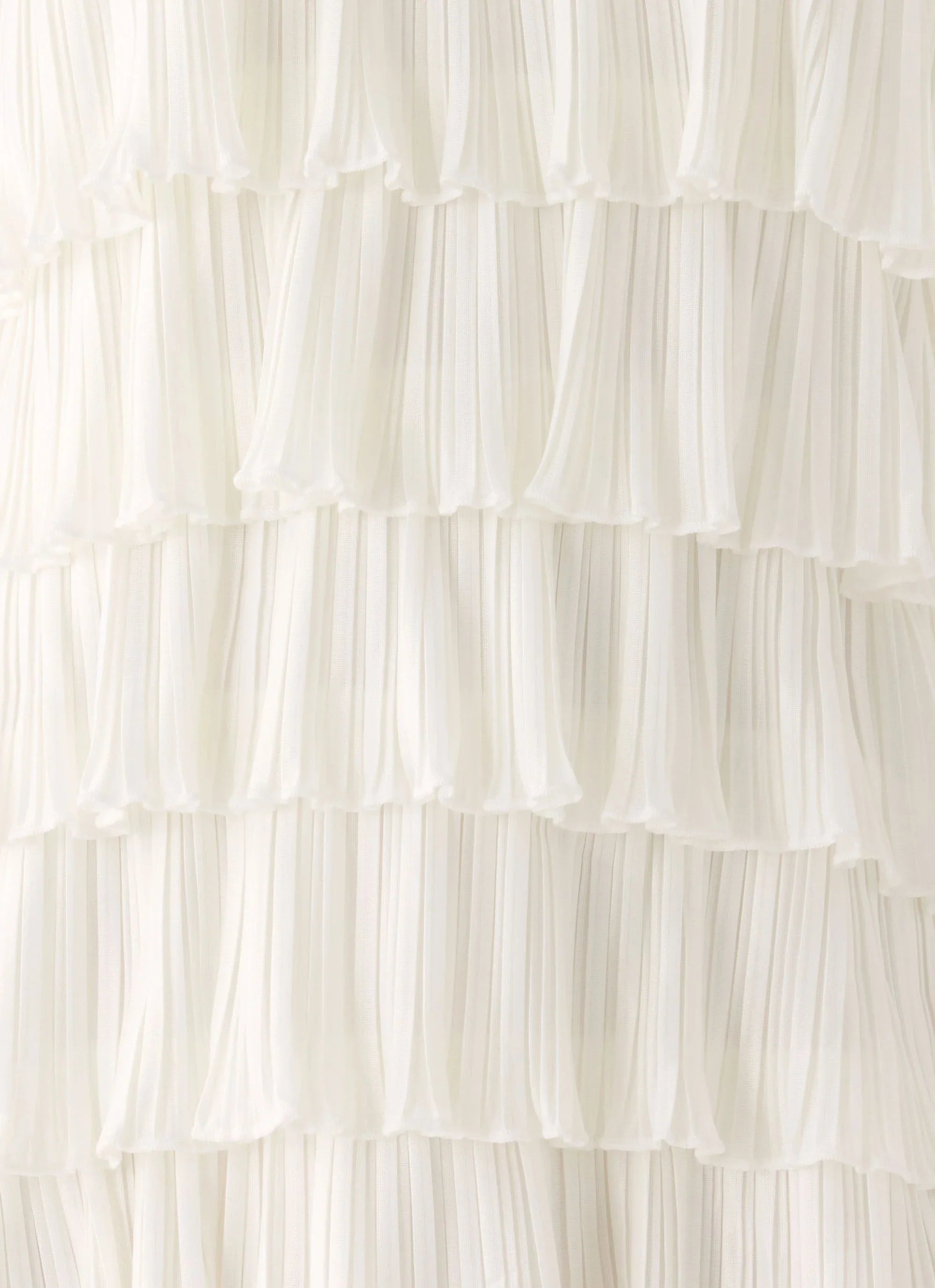 Lunar Bloom Mini Dress Ivory