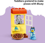 LEGO DUPLO Bluey Pizza Girls with Muffin and Bluey Learning and Building Toy for Toddlers Ages 2 Bluey Playset with 2 Toy Figures for Boys Girls Gift Idea for Birthdays 10469