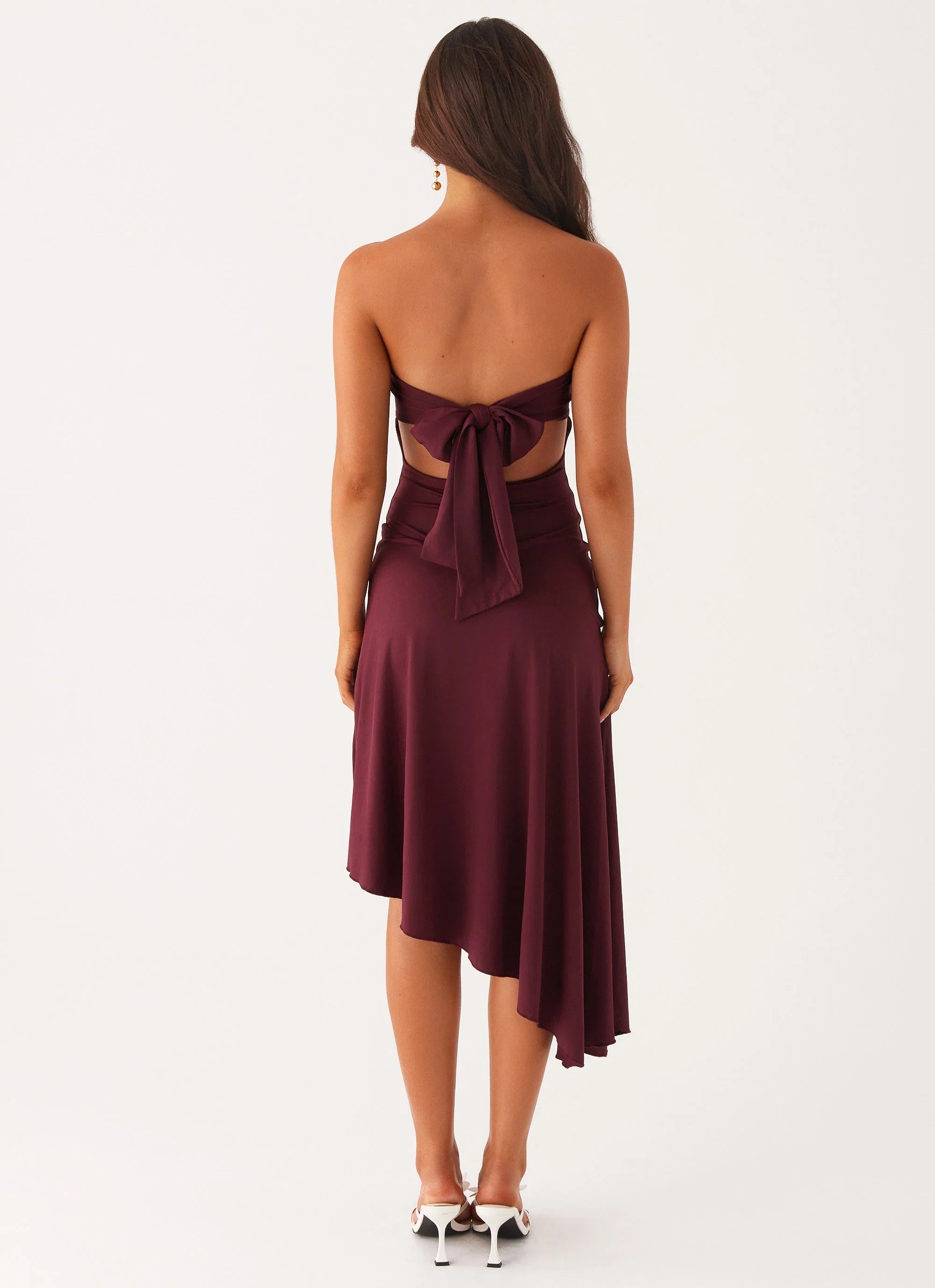 Juliana Midi Dress Mulberry