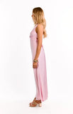 Oden Light Pink Formal Maxi Dress