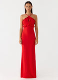 Trieste Maxi Dress Red