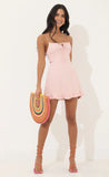 Corset Dress in Pink