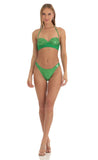 Sequin Bikini Set in Green