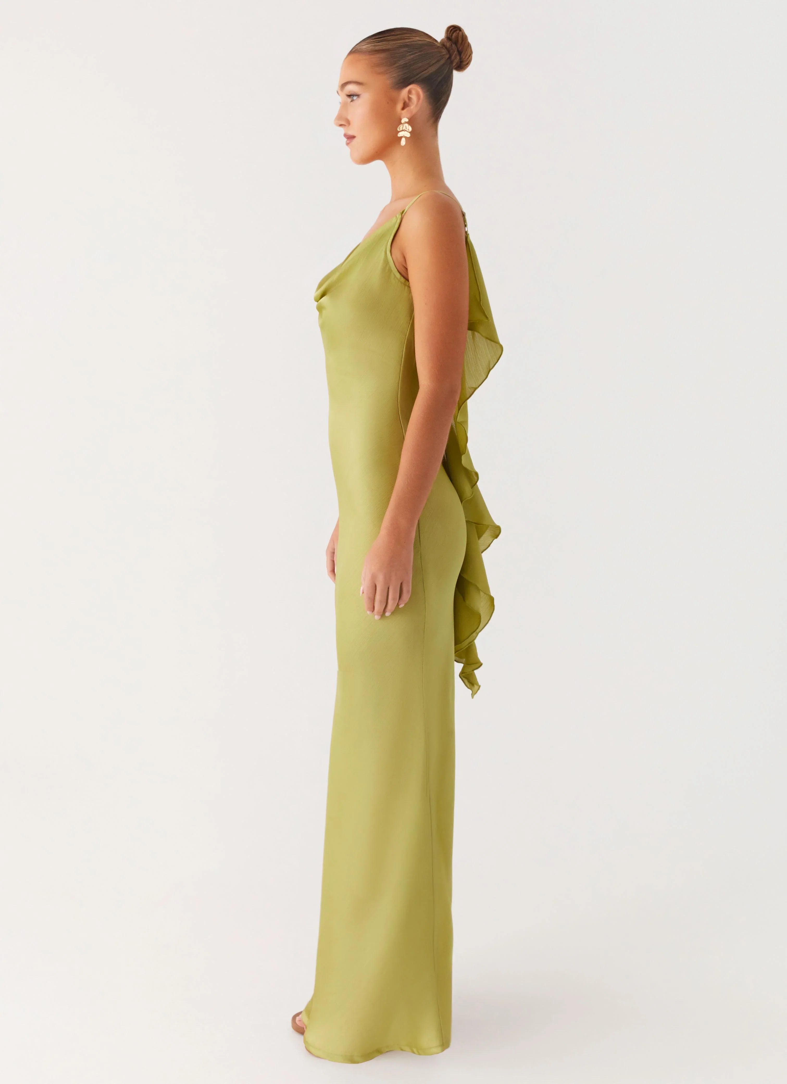 Jade Escape Maxi Dress Lime