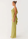 Jade Escape Maxi Dress Lime