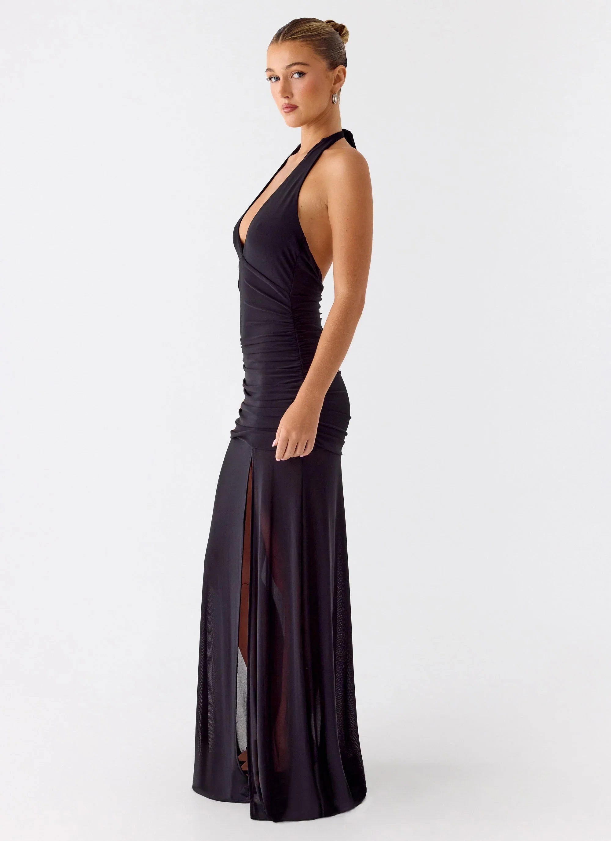 Island Muse Maxi Dress Black