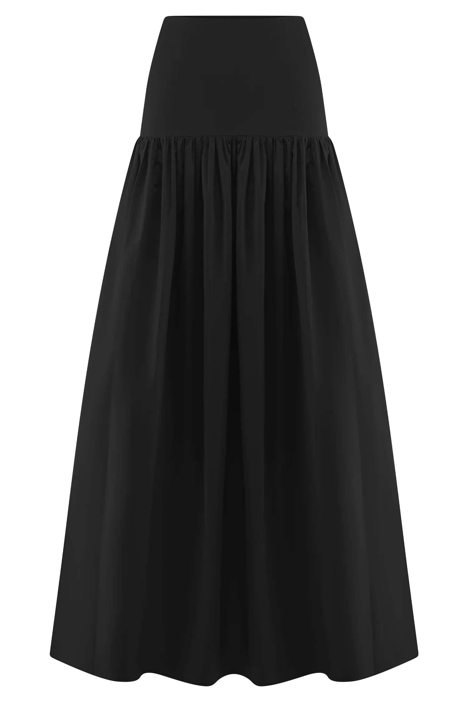 Autumn Maxi Skirt Black